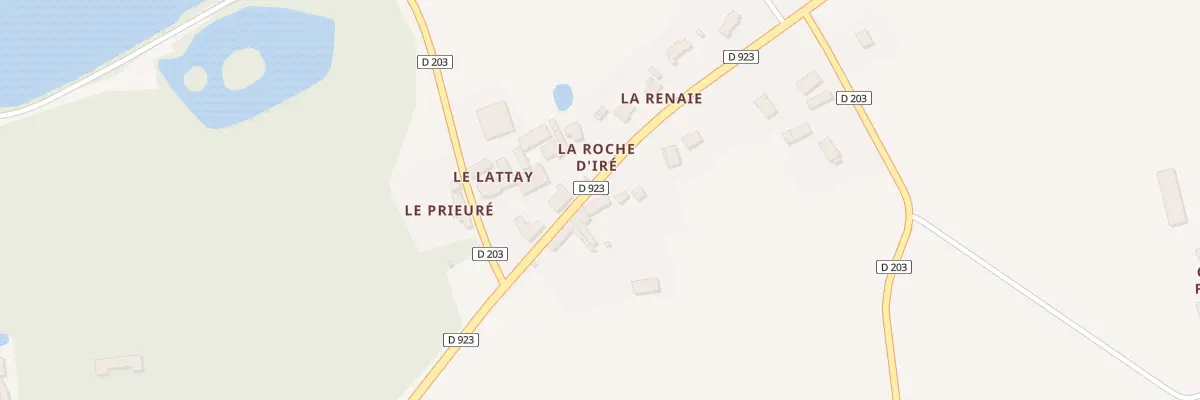 Plan du 6 La Roche d’Ire à Loiré