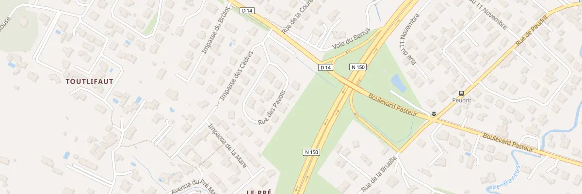 Plan du 26 Rue des Pavots à Saujon