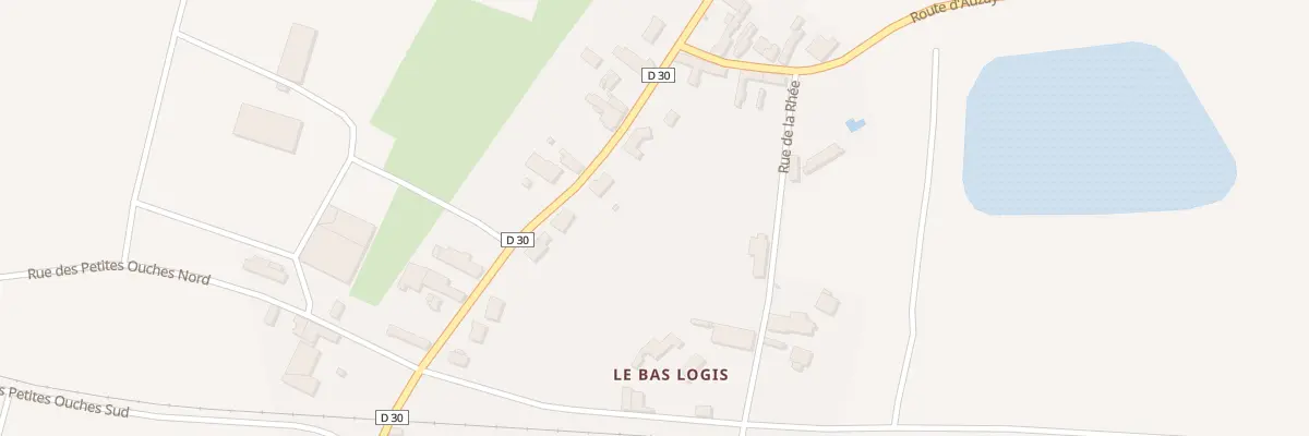 Plan du 30 Rte de Fontenay au Langon