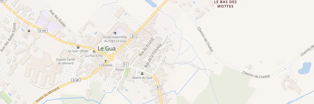 Plan du 18 Rue du Lavoir au Gua