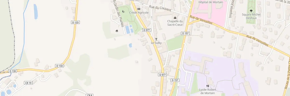 Plan du 9 Rue du Rocher - Mortain à Mortain-Bocage