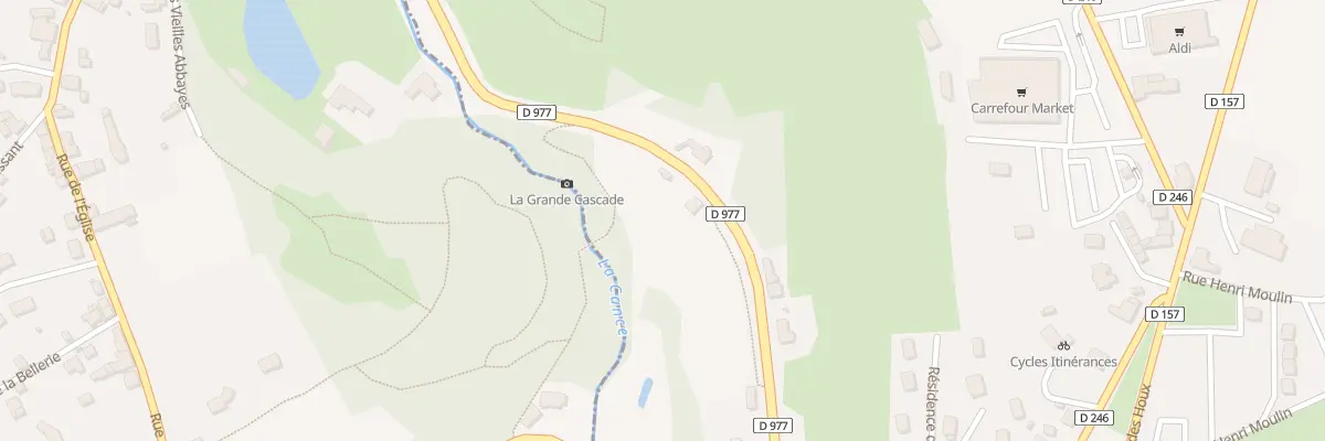 Plan du 1 Av de l’Abbaye Blanche - Mort à Mortain-Bocage