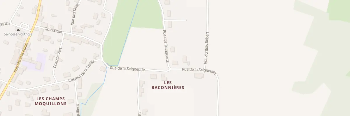 Plan du 1 Rue de la Seigneurie à Saint-Jean-d’Angle