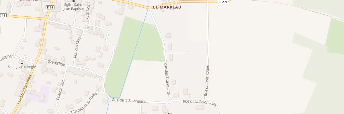Plan du 6 Rue des Tranquarts à Saint-Jean-d’Angle