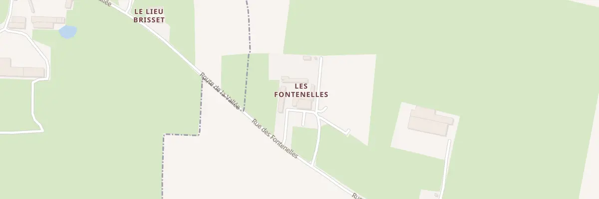 Plan du 5001 Les Fontenelles à Asnières-en-Bessin