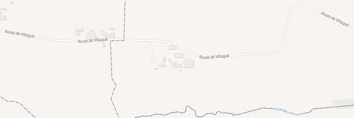 Plan du 9 Rte de Villague - Heusse au Teilleul