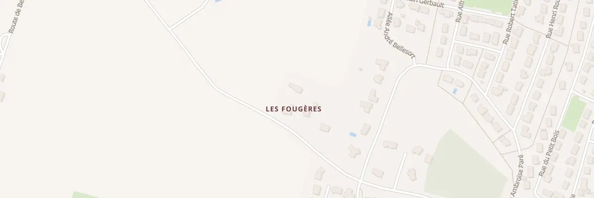 Plan du 28 Rue de la Grenouillère à Loiron-Ruillé