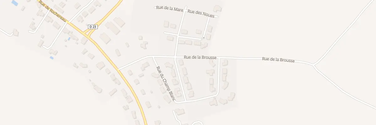 Plan du 1 Rue du cormier à Monsireigne