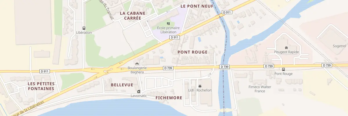 Plan du 27 Av du Col Fuller à Rochefort