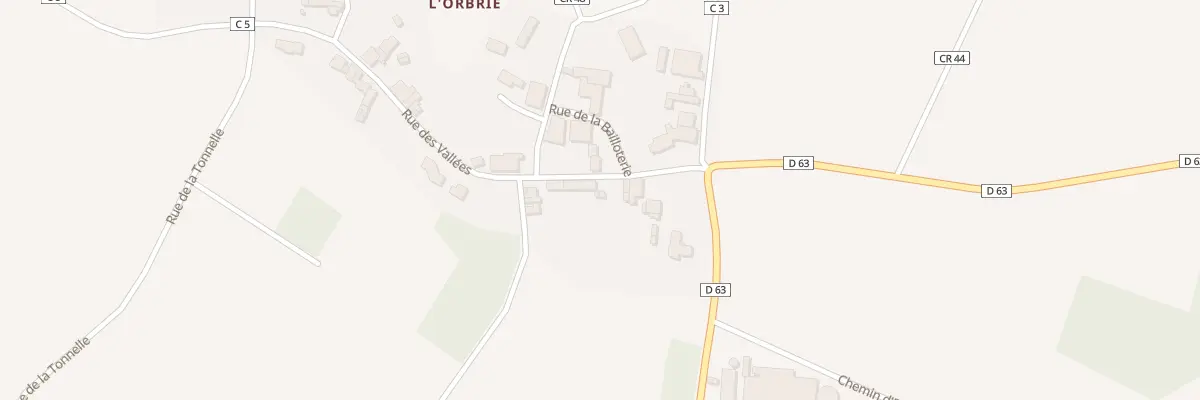 Plan du 15 Rue des vallées à La Chapelle-Thémer