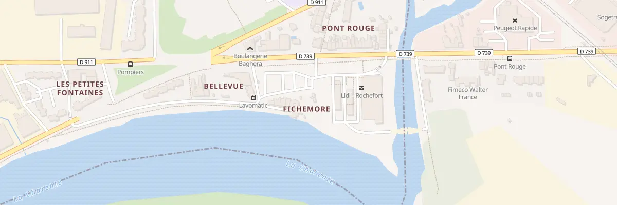 Plan du 13 Rue de Fichemore à Rochefort