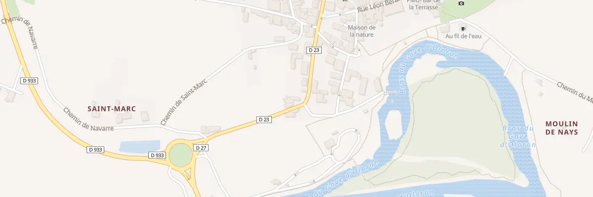 Plan du 10 Côte de Lalanne à Sauveterre-de-Béarn