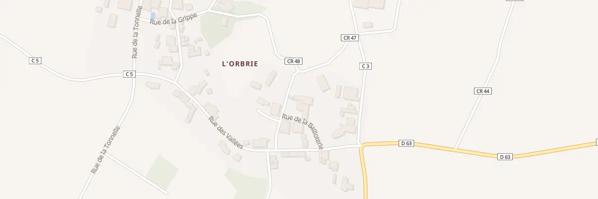 Plan du 14 Rue de la bailloterie à La Chapelle-Thémer