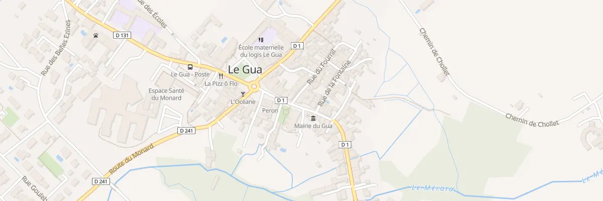 Plan du 23 Rue Saint Laurent au Gua