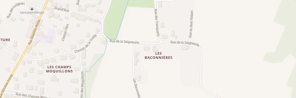 Plan du 6 Rue de la Seigneurie à Saint-Jean-d’Angle
