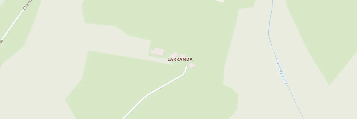 Plan du 5042 Larranda à Lohitzun-Oyhercq