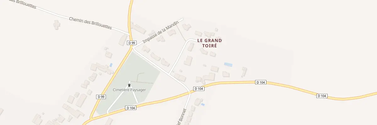 Plan du 14 Le Grand Toire à Pouillé