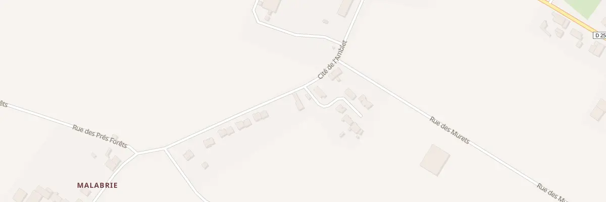Plan du 11 L’Amblet à La Taillée