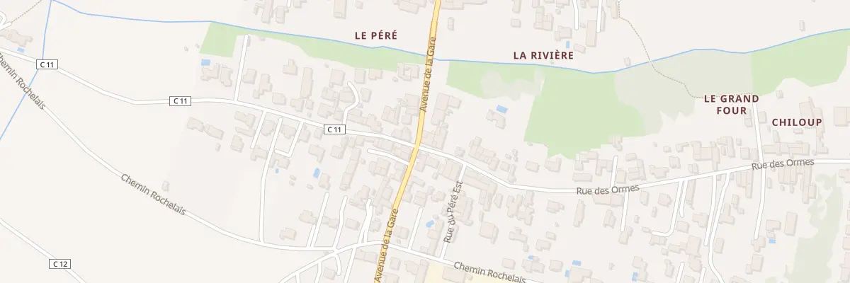 Plan du 52 Rue des Ormes à Aigrefeuille-d’Aunis