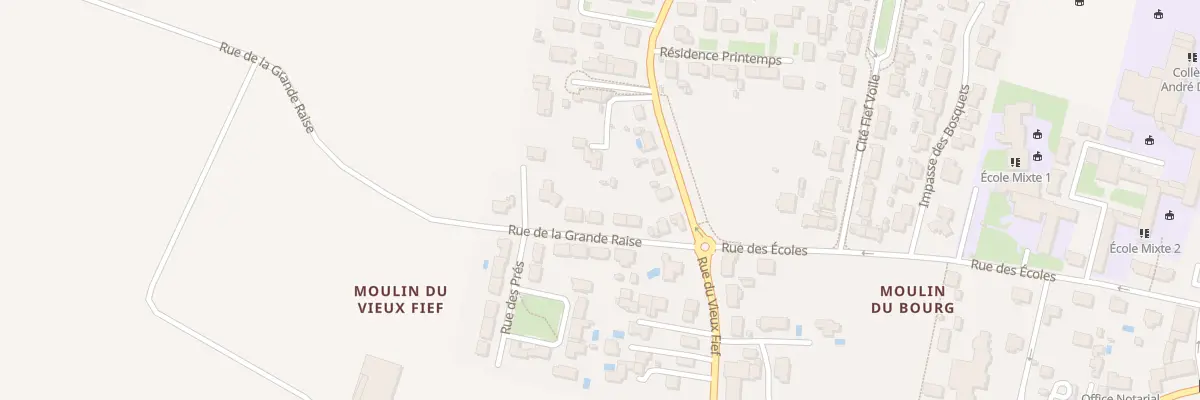 Plan du 6 Rue de la Grande Raise à Aigrefeuille-d’Aunis