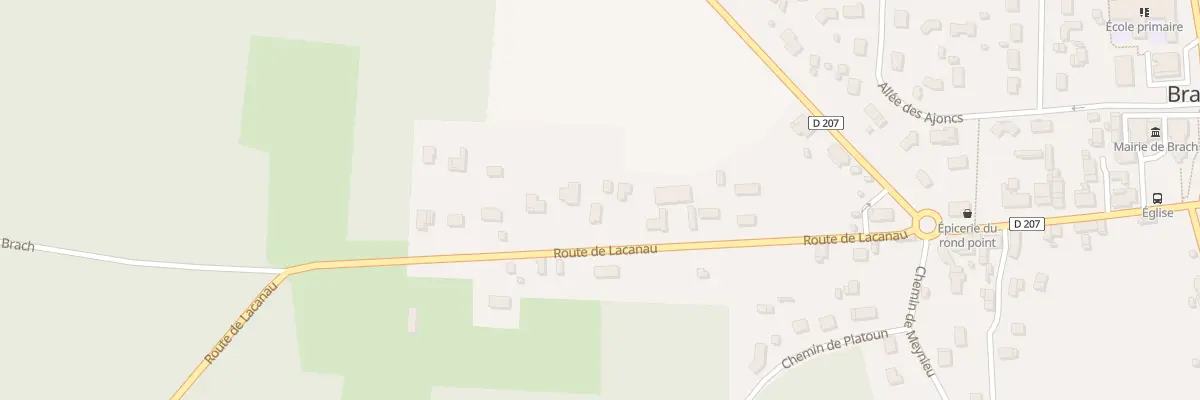 Plan du 27B Rte de Lacanau à Brach
