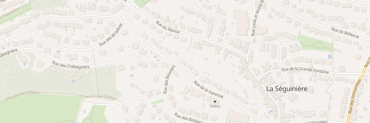 Plan du 22 Rue de la garenne à La Séguinière