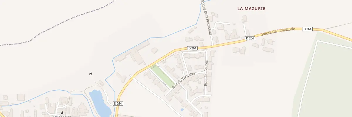 Plan du 5 Rue des Affaneurs à Saint-Christophe