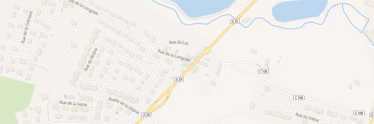 Plan du 12 Rte de Vitré à Ernée