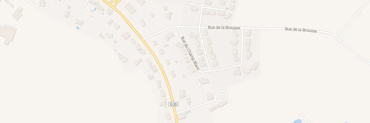 Plan du 6 Rue du champ blanc à Monsireigne