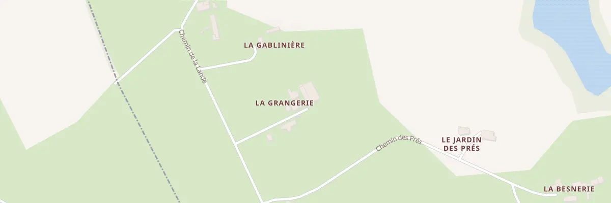 Plan du 101 Che de la Grangerie à Olivet