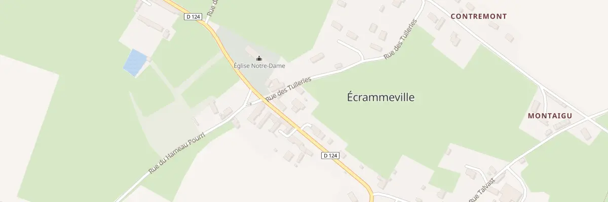 Plan du 791 Rte de Trevieres (Ecrammeville à Formigny La Bataille
