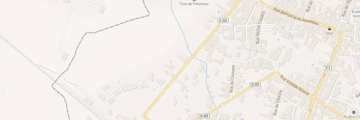 Plan du 24 Crs du Gal Leclerc à Lesparre-Médoc