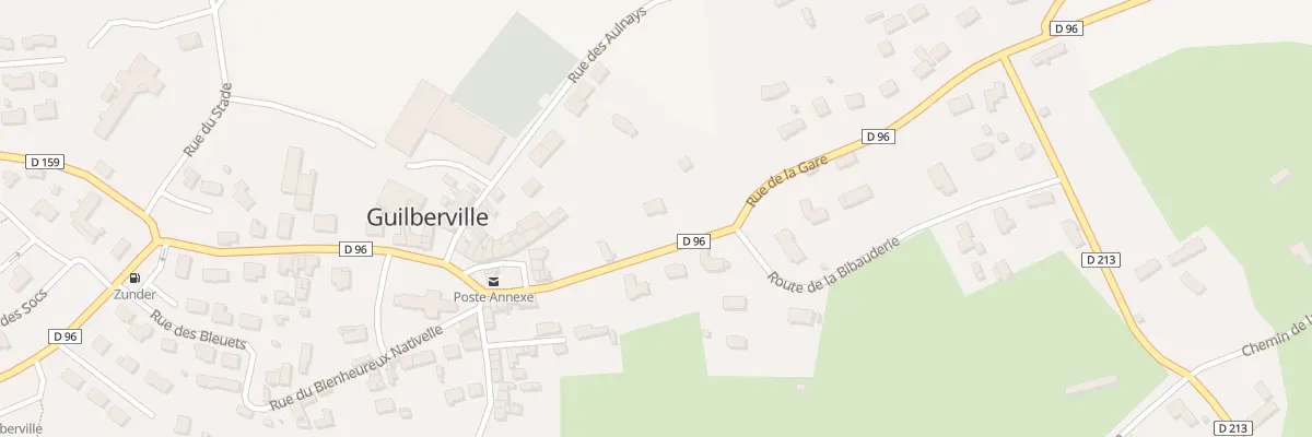 Plan du 17 Rue de la Gare - Guilberville à Torigny-les-Villes