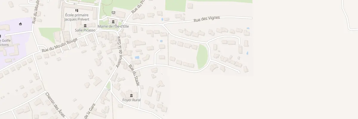 Plan du 13 Rue de la fontaine à L’Île-d’Elle