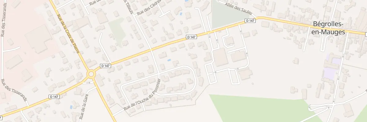 Plan du 3 Rue de la Bonne Hotture à Bégrolles-en-Mauges