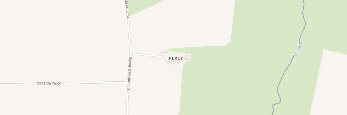 Plan du 5039 Ferme de Percy à Bricqueville