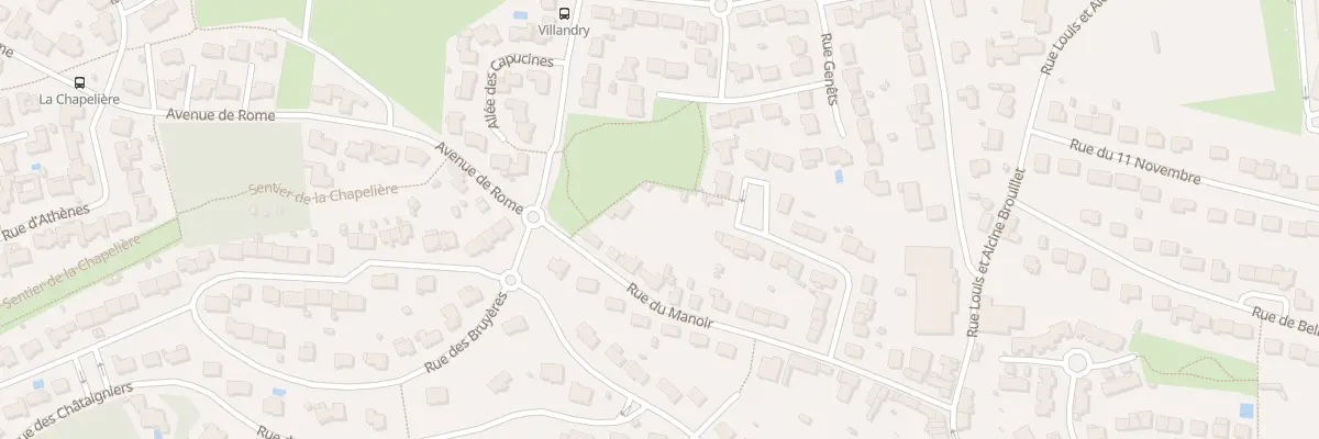 Plan du 29 Rue du manoir à La Séguinière