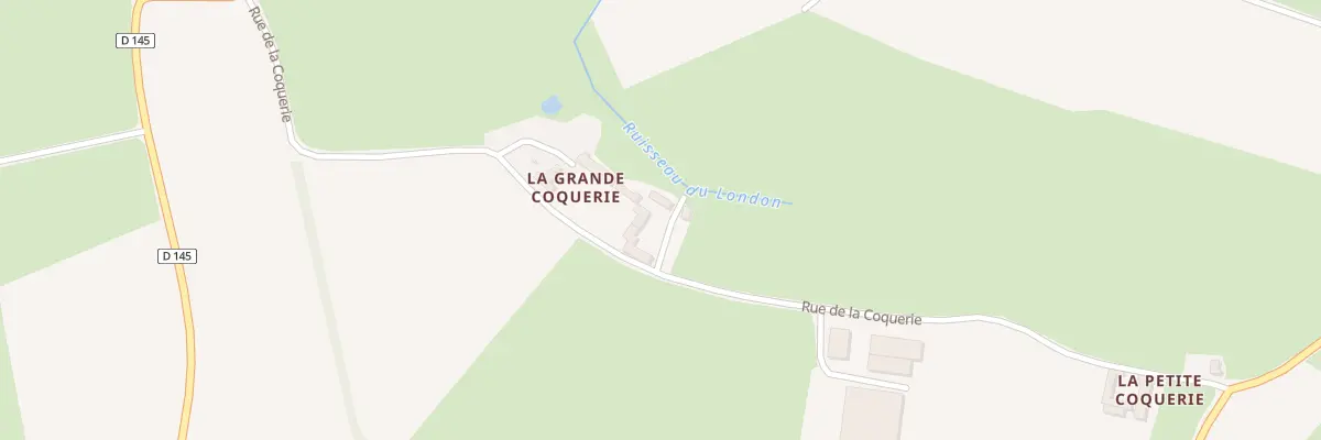 Plan du 409 Rue de la Coquerie à Saint-Martin-de-Blagny
