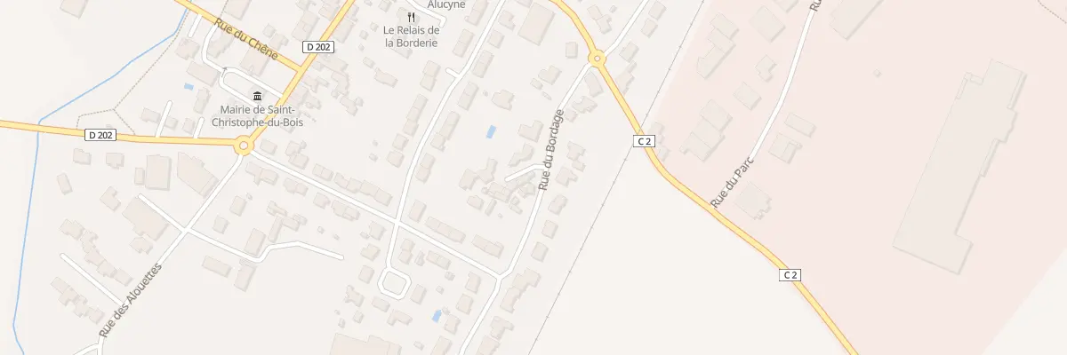 Plan du 16B Rue du Bordage à Saint-Christophe-du-Bois
