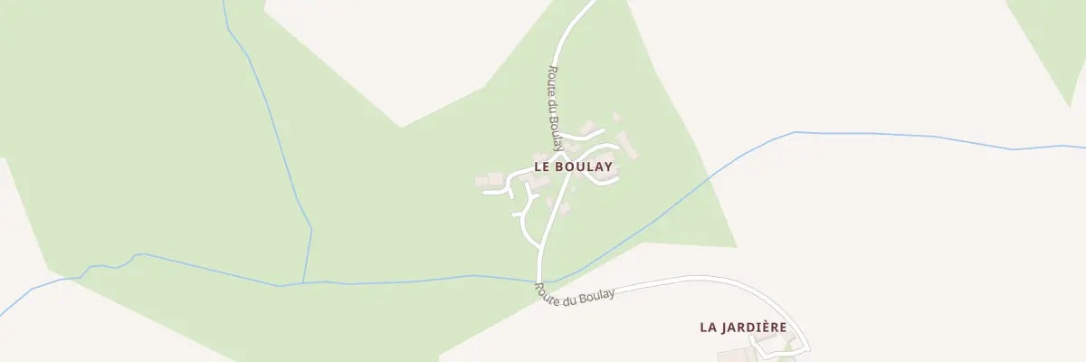 Plan du 6 Rte du Boulay à Saint-Hilaire-du-Maine