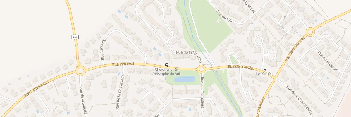 Plan du 7 Rue de la Nouette à Saint-Christophe-du-Bois