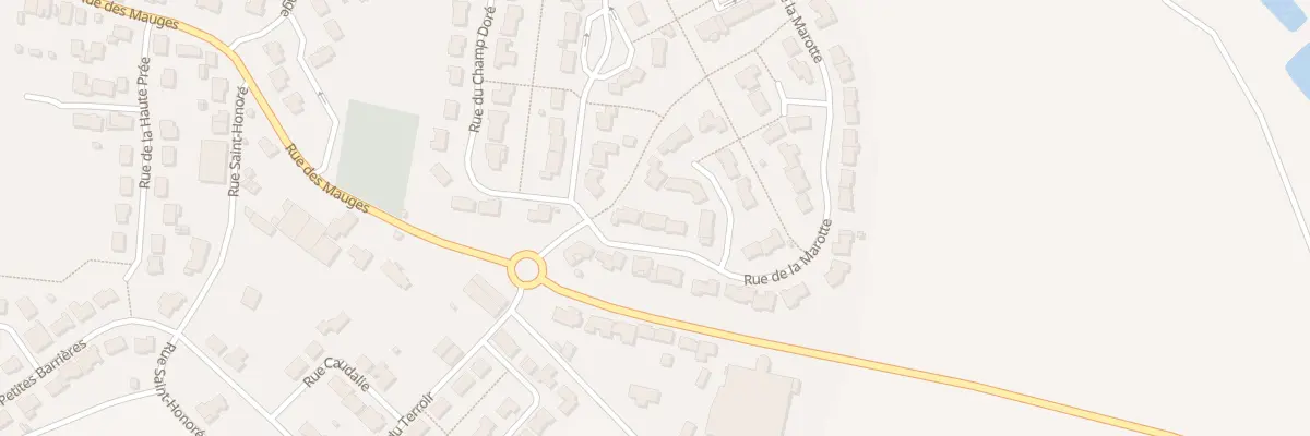 Plan du 44 Rue de la Marotte (Andreze) à Beaupréau-en-Mauges