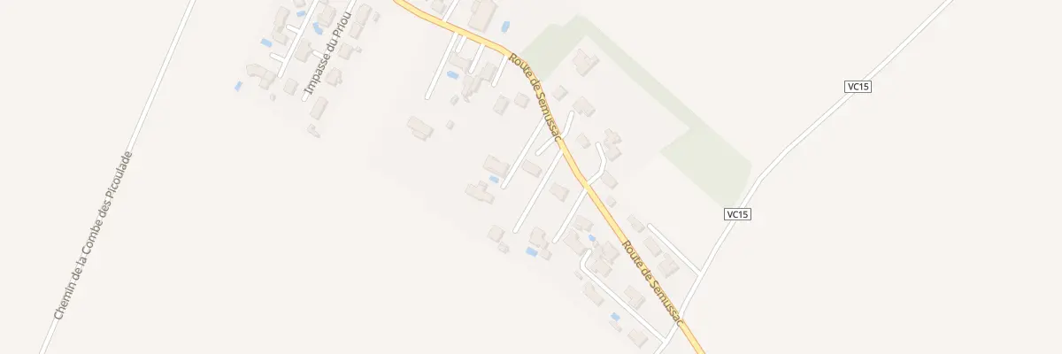 Plan du 231 Rte de Semussac à Médis