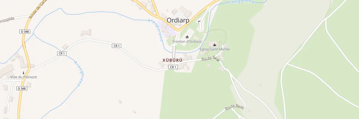 Plan du 5009 Le Bourg à Ordiarp