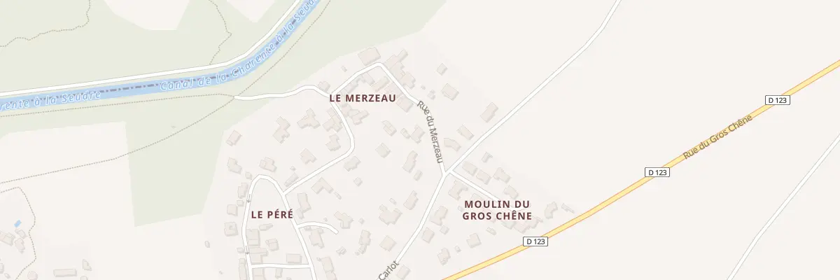 Plan du 26 Rue du Merzeau à Saint-Agnant