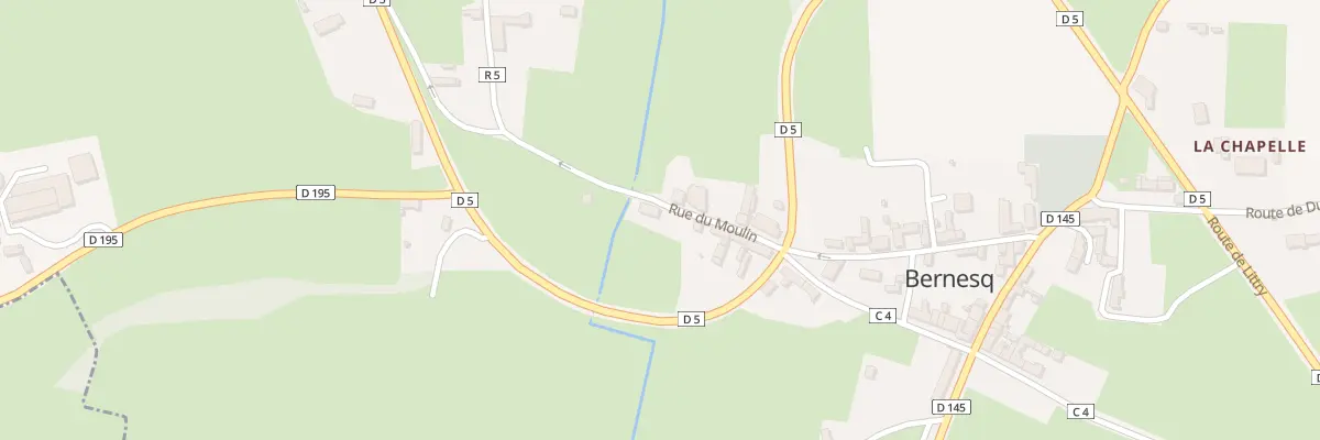 Plan du 5057 Le Bourg à Bernesq