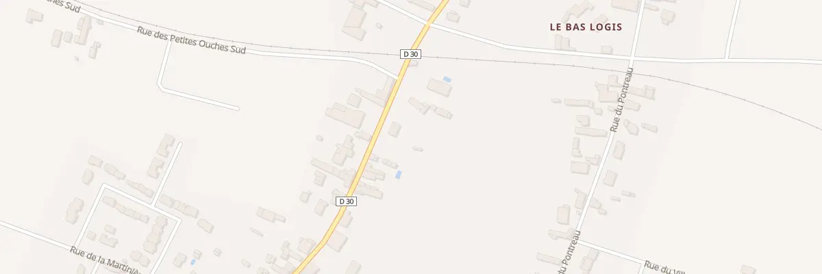 Plan du 16 Rte de Fontenay au Langon
