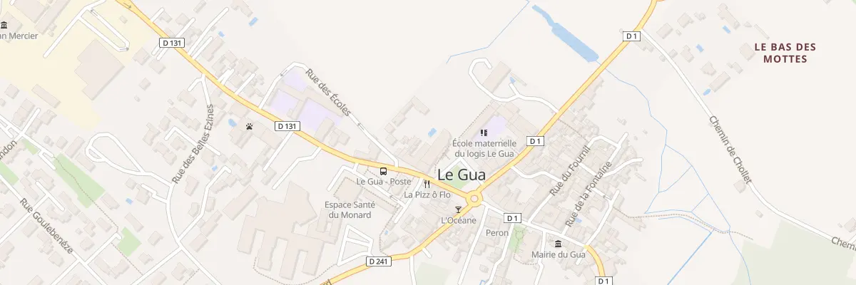 Plan du 6 Rue Samuel Champlain au Gua