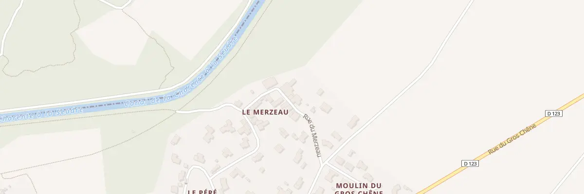 Plan du 13 Rue du Merzeau à Saint-Agnant