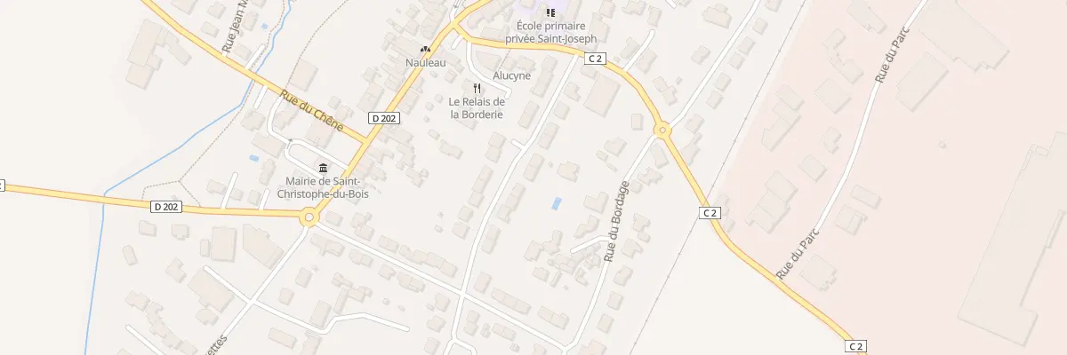Plan du 13 Rue Marcel Cerdan à Saint-Christophe-du-Bois